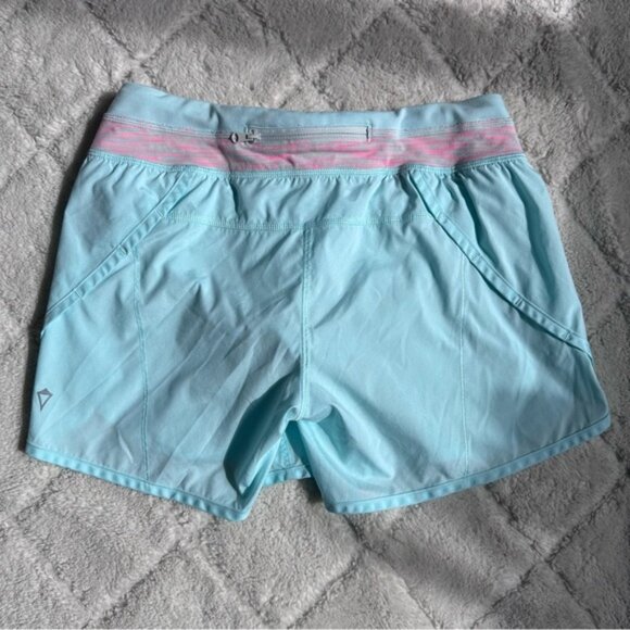 Ivivva | Aquamarine Space Dye Nimbus Relay Racer Short | Size 14 - Picture 3 of 12